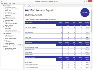 Oracle APEX ApexSec Security Report